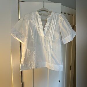 White Anthropologie shirt